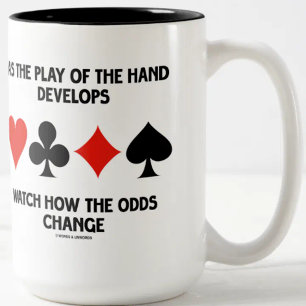 Tasse 2 Couleurs Alors Que Le Jeu De La Main Se Développe Regardez