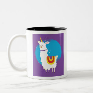 Tasse 2 Couleurs Alpaca Unicorn
