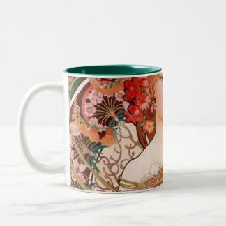 Tasse 2 Couleurs Alphonse Mucha F. Champenois