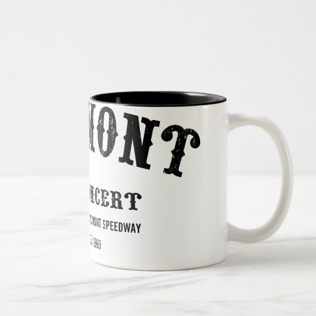 Tasse 2 Couleurs Altamont libèrent le concert (Droit)