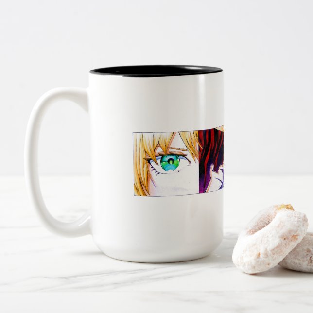 Tasse 2 Couleurs Alter saber (Avec donut)