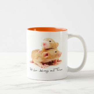 Tasse 2 Couleurs Amant de rat toujours et pour toujours
