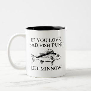 Tasse 2 Couleurs amateurs de Minnow drôles, si vous aimez les mauva