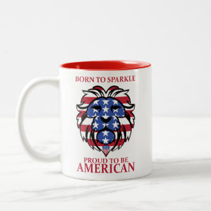 Tasse 2 Couleurs américain