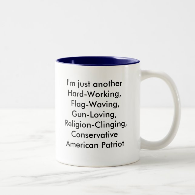Tasse 2 Couleurs american-flag-2a, j'anotherHard-Travaille juste,… (Droit)