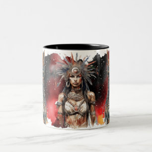 Tasse 2 Couleurs Amérindien