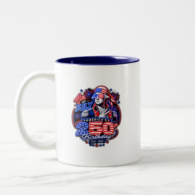 Tasse 2 Couleurs Amérique 250 Deuce (Gauche)