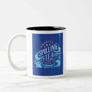 Tasse 2 Couleurs Amérique Spilling Tea depuis 1773
