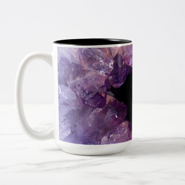 Tasse 2 Couleurs Améthyste pourpre (Gauche)