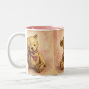 Tasse 2 Couleurs Ami oublié, Vintage, par Natasha Us