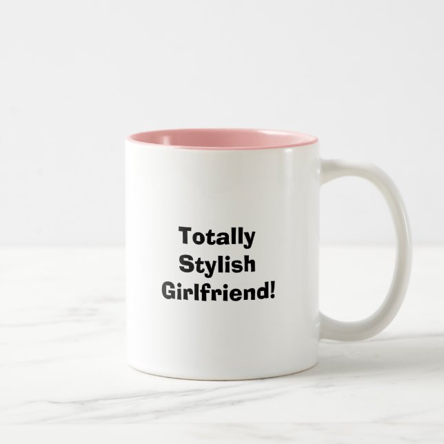 Tasse 2 Couleurs Amie totalement élégante ! (Droit)
