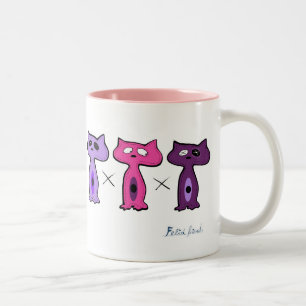 Tasse 2 Couleurs Amis de Felid