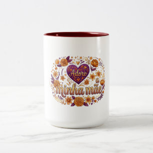 Tasse 2 Couleurs Amo a minha mãe,