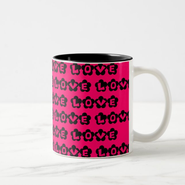 TASSE 2 COULEURS AMOUR (Droit)