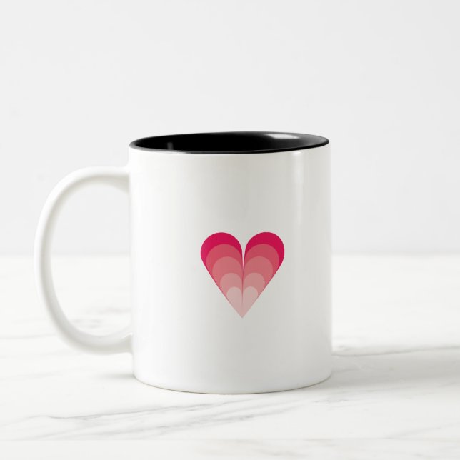 Tasse 2 Couleurs Amour (Gauche)