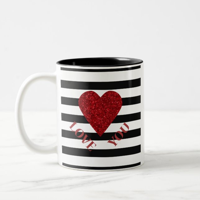 Tasse 2 Couleurs Amour (Gauche)