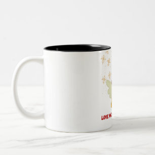 Tasse 2 Couleurs Amour ange