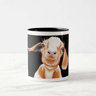 Tasse 2 Couleurs Amour de chèvre