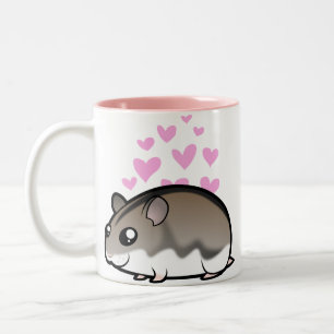 Tasse 2 Couleurs Amour de hamster nain