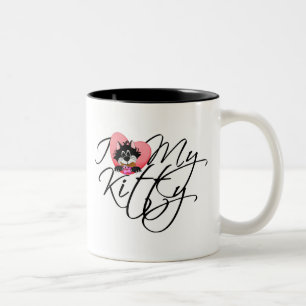 Tasse 2 Couleurs Amour du rose I mon Kitty