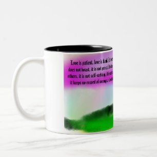 Tasse 2 Couleurs amour et gentillesse
