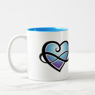 Tasse 2 Couleurs Amour infini