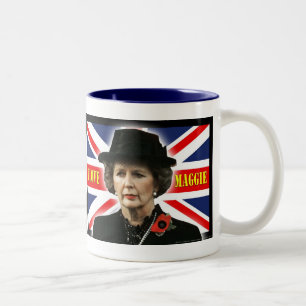 Tasse 2 Couleurs Amour Maggie de Margaret Thatcher I
