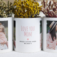 Amour Moderne maman 2 Photos & Message Personnel