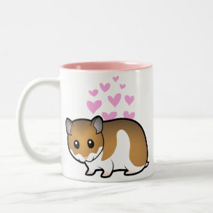 Tasse 2 Couleurs Amour syrien de hamster