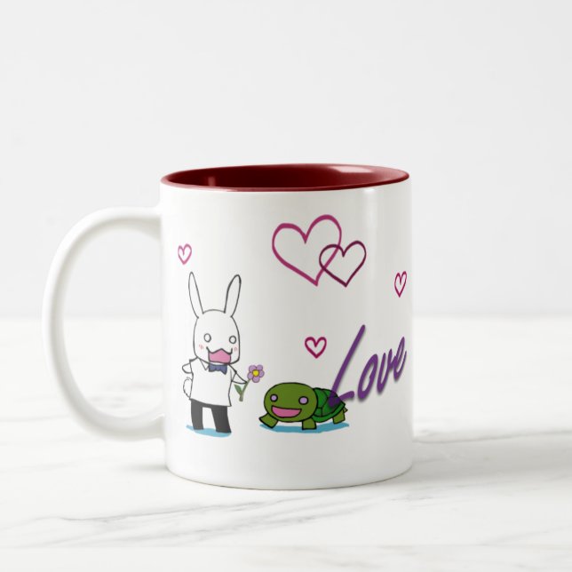 Tasse 2 Couleurs Amour toujours (Gauche)