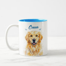 Amoureux de Golden Retriever personnalisé