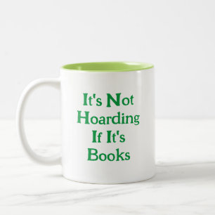 Tasse 2 Couleurs Amoureux du livre drôle Ce n'est pas l'accumulatio