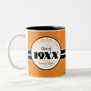 Tasse 2 Couleurs Amusant ! Classe 50 ans boîte cadeau de réunion