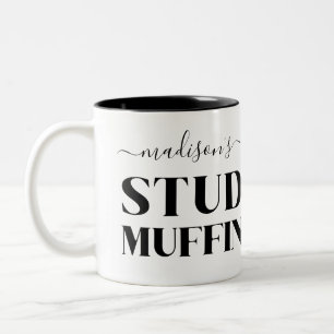 Tasse 2 Couleurs Amusant Petit ami Mari Stud Muffin