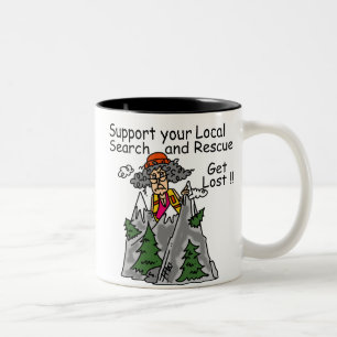 Tasse 2 Couleurs Amusant se perdre