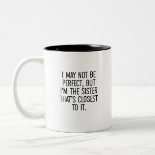 Tasse 2 Couleurs Amusante Humour soeur Rivalence soeur