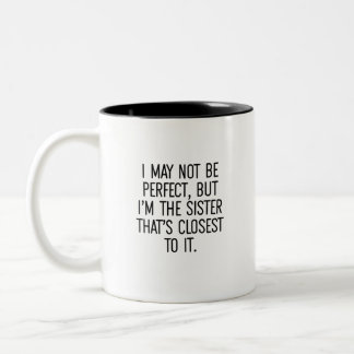 Tasse 2 Couleurs Amusante Humour soeur Rivalence soeur
