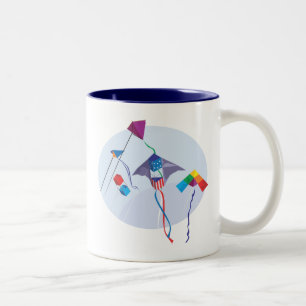 Tasse 2 Couleurs Amusement avec des cerfs-volants