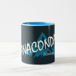 Tasse 2 Couleurs Anaconda Montagnes du Montana