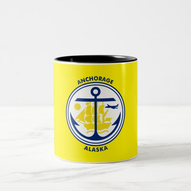 Tasse 2 Couleurs Anchorage (Centre)