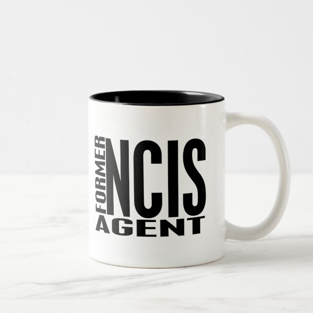Tasse 2 Couleurs Ancien agent de NCIS (Droit)
