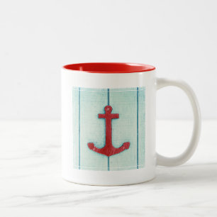 Tasse 2 Couleurs Ancre Décor