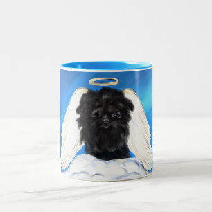 Tasse 2 Couleurs Ange Affenpinscher