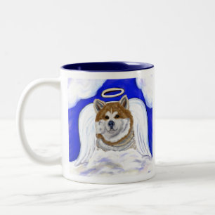 Tasse 2 Couleurs Ange Akita
