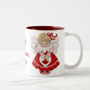 Tasse 2 Couleurs Ange canadien