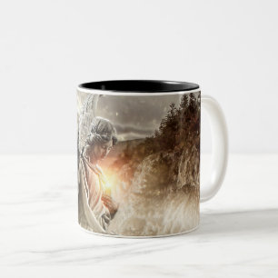 Tasse 2 Couleurs Ange des malchanceux