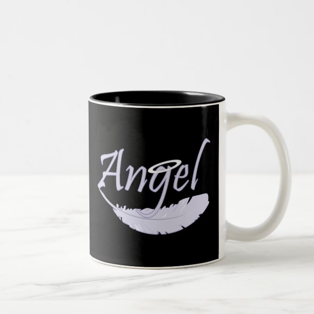 Tasse 2 Couleurs Ange pourpre (Droit)