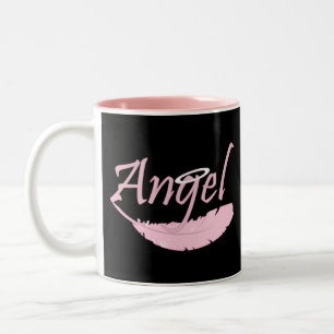 Tasse 2 Couleurs Ange rose