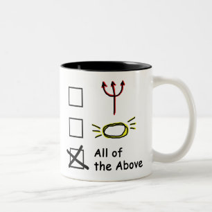 Tasse 2 Couleurs Angel démoniaque
