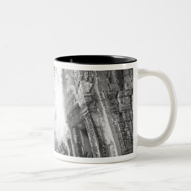 Tasse 2 Couleurs Angkor Cambodge, Détails Ta Prohm (Droit)